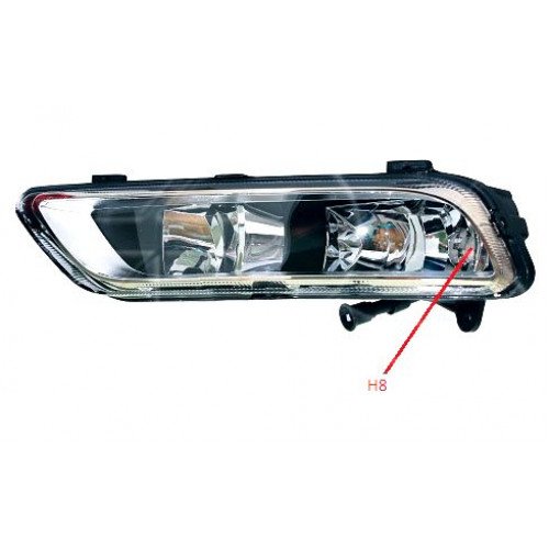 Фара Протитуманна Ліва H8 AS07337936 на VOLKSWAGEN PASSAT EUR (B7) 2011-2015