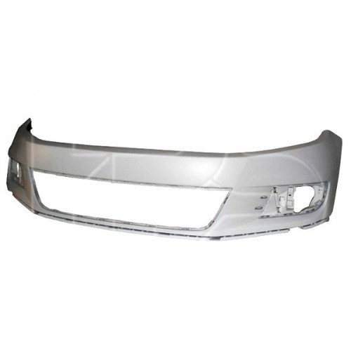 Бампер Передній Sport Без Отворів Омивач Фар. Без Отворів Під Парктронік AS00064542 на VOLKSWAGEN TIGUAN 2011-2017