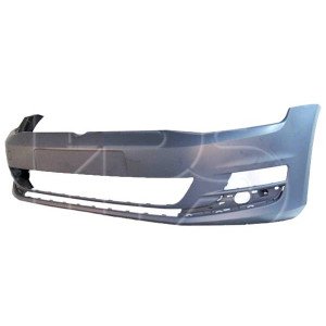 Бампер Передний Без Отверстий Омывателя Фар. Без Отверстий Под Парктроник AS07298404 на VOLKSWAGEN GOLF VII 2013-2017