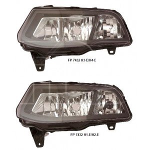 Фара Протитуманна Права H8 (Без Денного Світу) Чорн. AS07341882 на VOLKSWAGEN POLO V 2015-2018