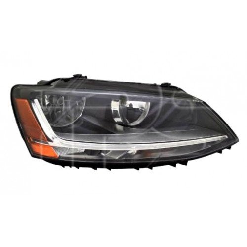 Фара Ліва Мех. Жовта Вставка До Повороту (Usa) +Led AS00049996 на VOLKSWAGEN JETTA VI 2014-2018