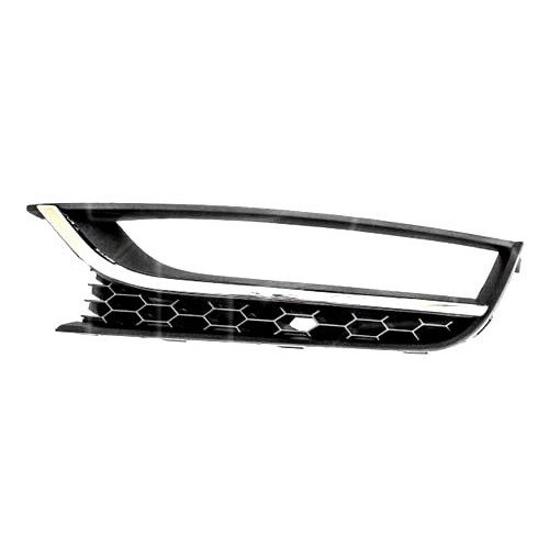 Решетка В Бампере Пер. Прав. С Отверстиями П/Тум. С Хром. Молдингом AS00050024 на VOLKSWAGEN PASSAT USA (B7) 2011-2015