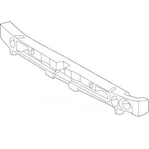 Абсорбер Бампера Передний AS07298323 на VOLKSWAGEN GOLF VII 2017-2020