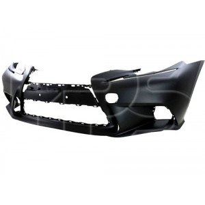 Бампер Передній Без Отворів Омивач Фар. Без Отворів Під Парктронік + Sport Pkg AS00050229 на LEXUS IS 2013-2016