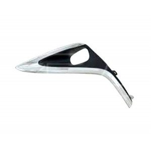 Решітка У Бампері Прав. Чорний. +Хром. AS00050316 на LEXUS ES 2015-2018