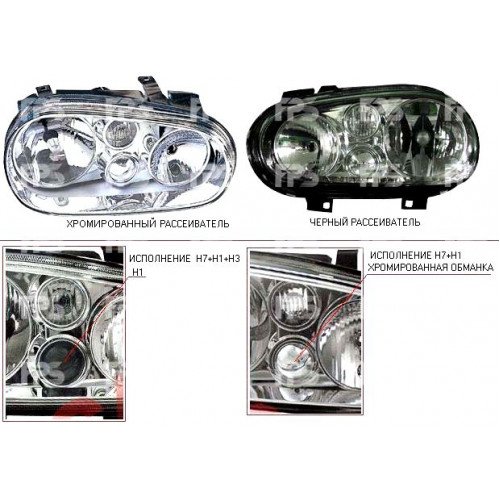Права Фара AS07331274 на VOLKSWAGEN GOLF IV 1997-2003