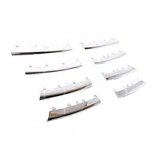 Хром. Молдинги Для Решітки Радіатора (8 Шт.) AS00050413 на VOLKSWAGEN JETTA III 2006-2010