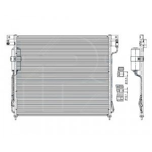 Радиатор Кондиционера AS00047883 на NISSAN PATHFINDER 2005-2013