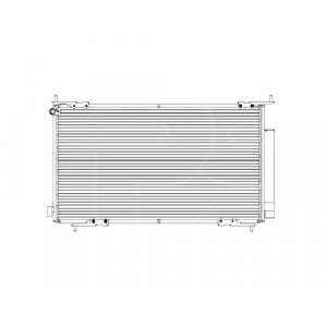 Радіатор кондиціонера AS00046076 на HONDA CRV 2002-2006