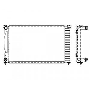 Радиатор AS07323457 на AUDI A6 (C5) 2001-2005