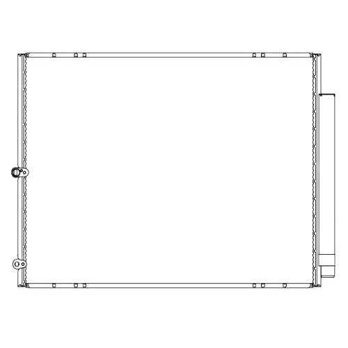 Радіатор кондиціонера AS00064572 на LEXUS RX 2004-2008