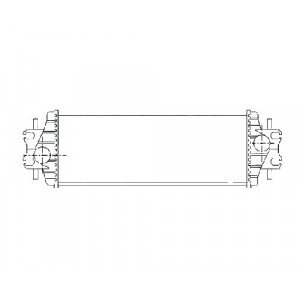 Інтеркулер AS00048467 на OPEL VIVARO 2007-2014
