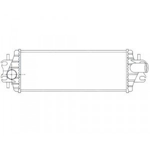 Інтеркулер AS07317829 на OPEL VIVARO 2007-2014