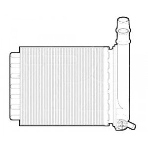 Радиатор Печки AS00045596 на PEUGEOT EXPERT 2007-2015