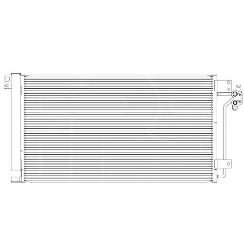 Радиатор Кондиционера AS07339294 на VOLKSWAGEN T5 2010-2015