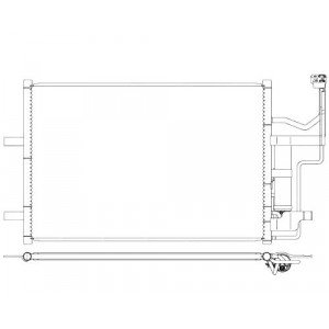 Радиатор Кондиционера AS00047410 на MAZDA 5 2005-2010