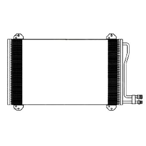 Радиатор Кондиционера AS07329362 на MERCEDES SPRINTER 2000-2006