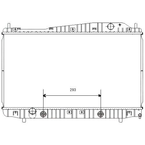 Радіатор AS00045144 на CHEVROLET EVANDA 2003-2006