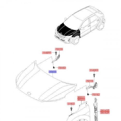 Капот AS08158582