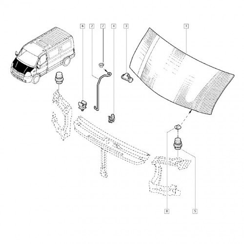 Капот AS08158325