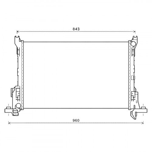 Радиатор охлаждения AS07622501