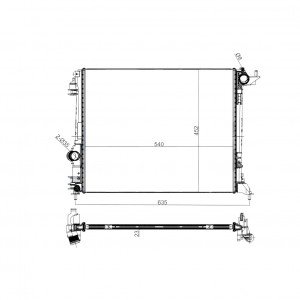 Радіатор охолодження AS08112397