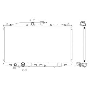 Радиатор охлаждения AS08158778