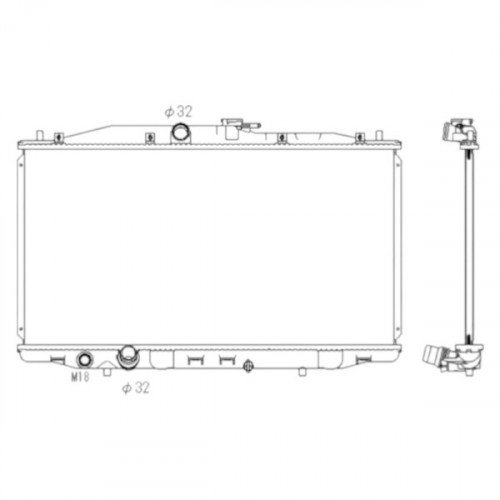 Радиатор охлаждения AS08158778