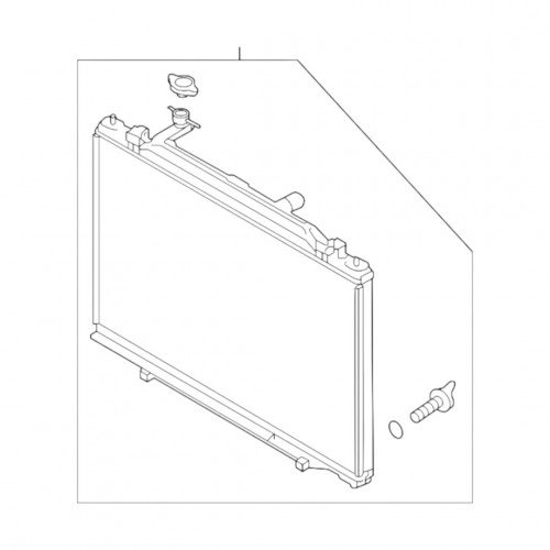Радиатор охлаждения AS08158784
