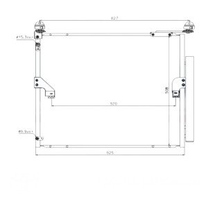Радіатор кондиціонера AS08158820