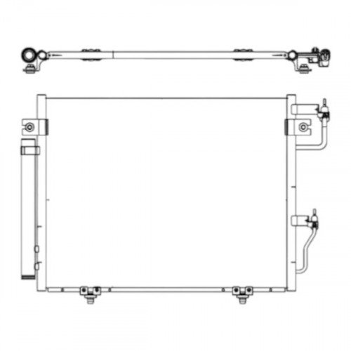 Радиатор кондиционера AS08158823