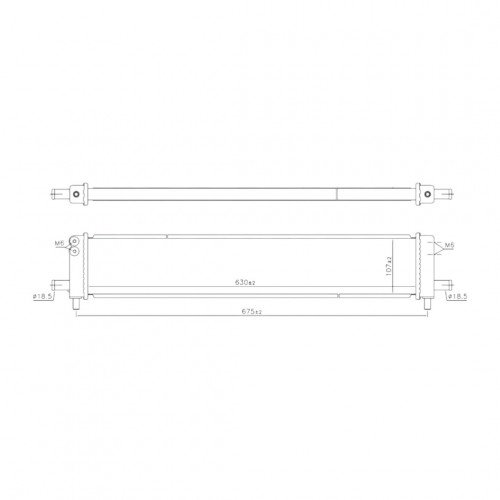 Радиатор охлаждения AS08158827