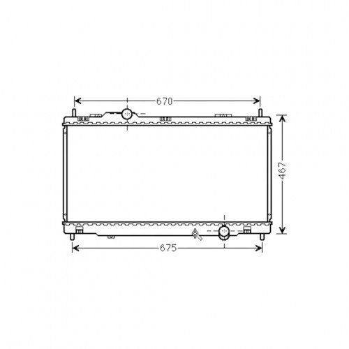 Радиатор охлаждения AS08158829