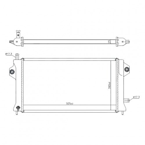 Радиатор охлаждения AS08158832