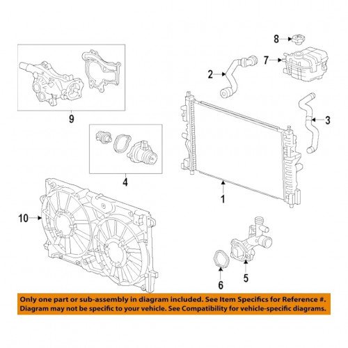 Радиатор охлаждения AS08158845