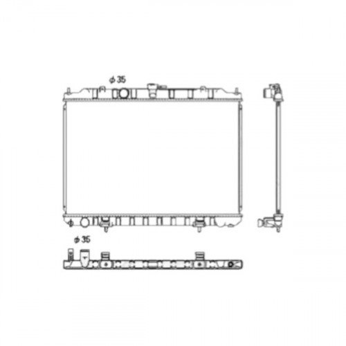 Радіатор охолодження AS08158879