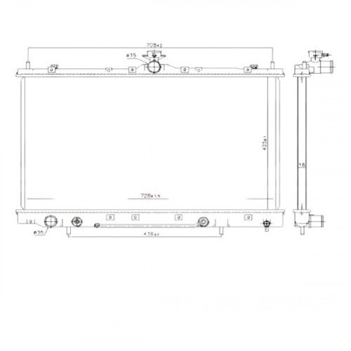 Радиатор охлаждения AS08158880