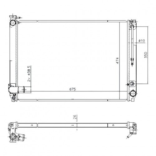 Радіатор охолодження AS08158914