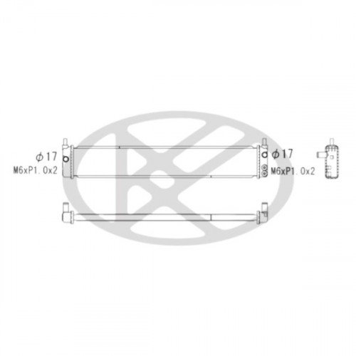 Радиатор охлаждения AS08158927