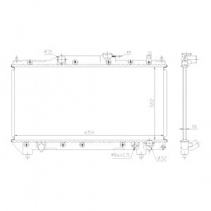 Радіатор охолодження AS08158933