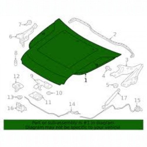 Капот AS08158372