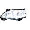 Фара левая AS00056376 на TOYOTA COROLLA (E14 USA E15 EUR) 2007-2013