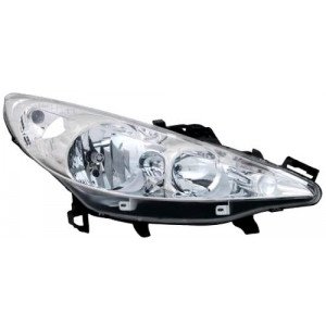 Ліва протиткманна фара AS00056059 на PEUGEOT 207 2006-2012
