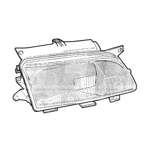 Фара ліва AS00055395 на CITROEN BERLINGO 1997-2002