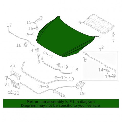 КАПОТ AS08158562