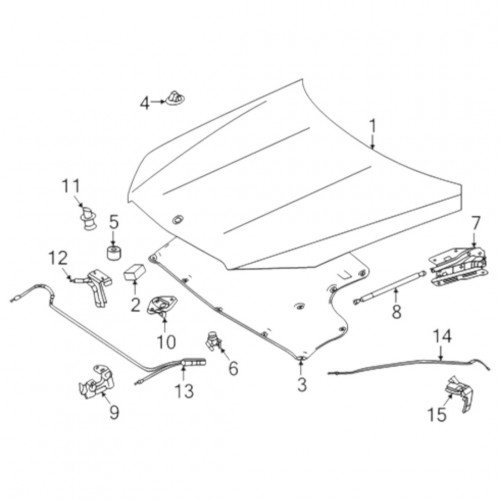 Капот AS08158430