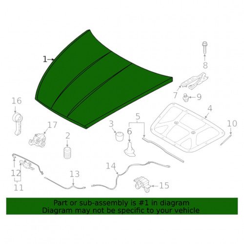 Капот AS08158737