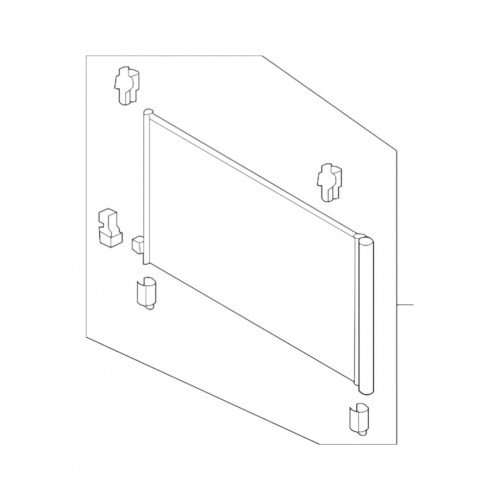 Радиатор кондиционера AS08158816
