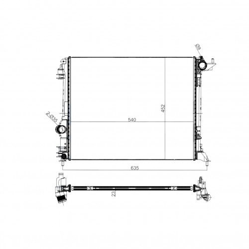 Радіатор охолодження AS01462299