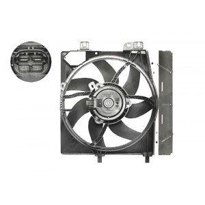 Вентилятор радіатора AS00015069 на PEUGEOT 207 2006-2012